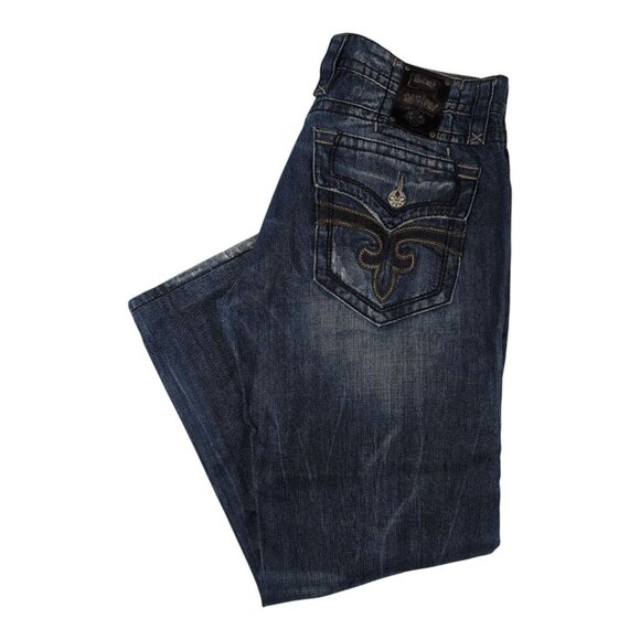 Rock Revival Jeans Steven Straight Mens 36 - Picture 1 of 16